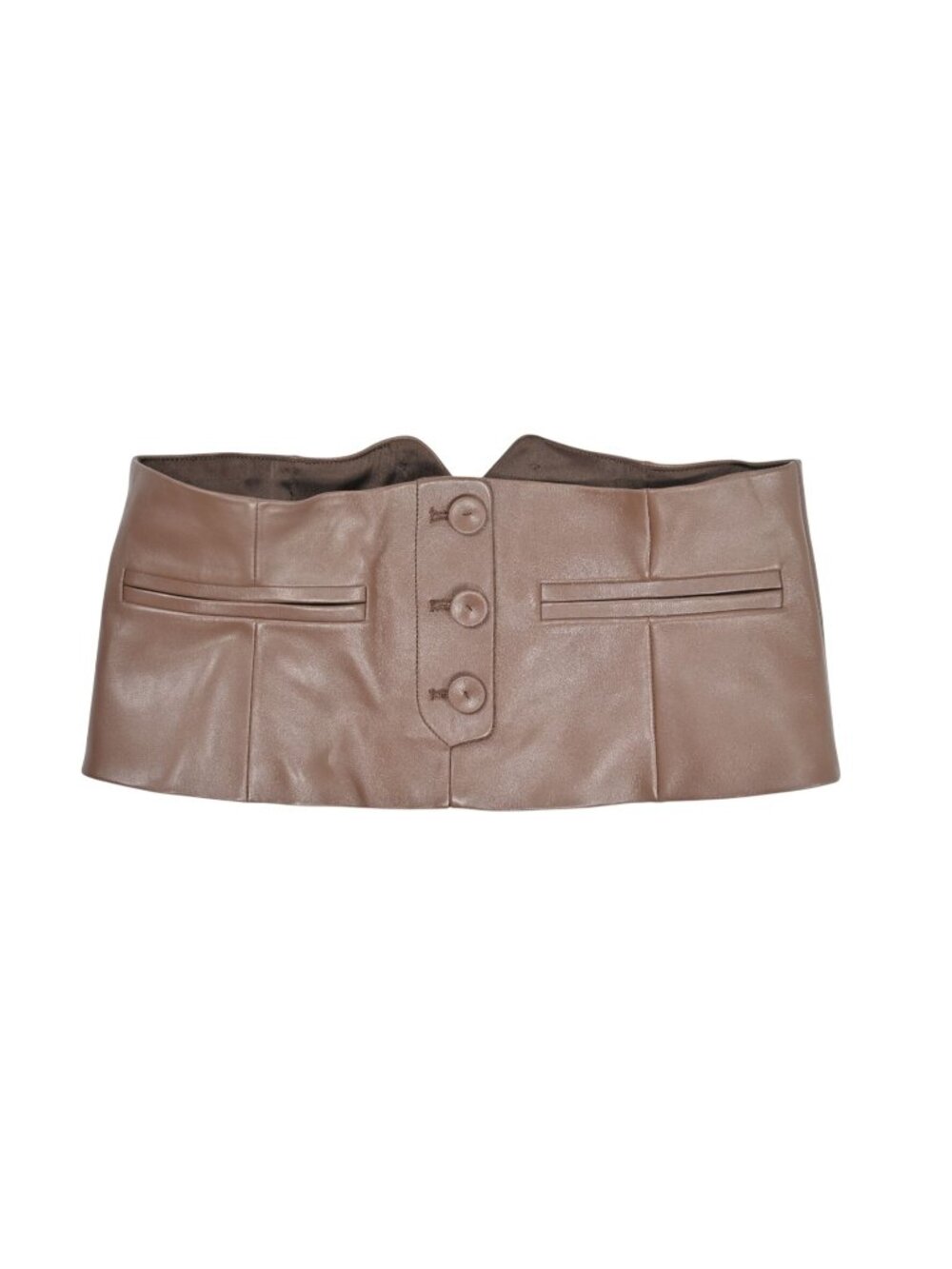 Jeffrey Campbell Edwardian Belt in Brown